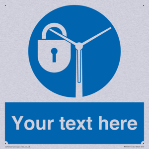 Custom mandatory lock rotor blades